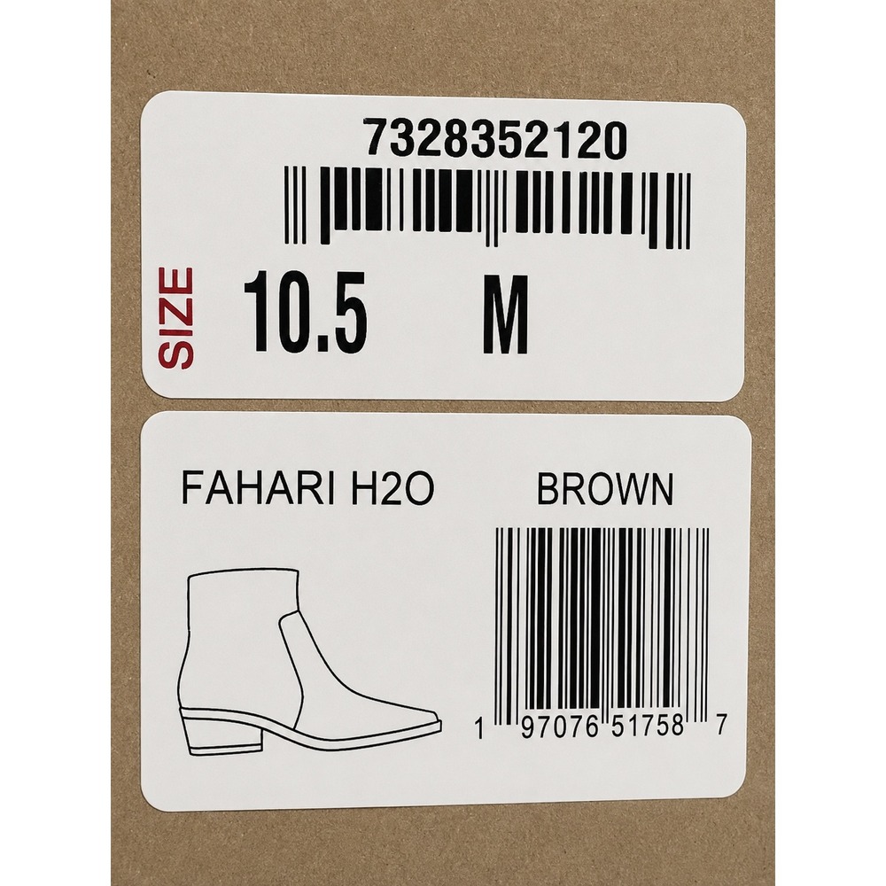 Dolce Vita Fahari H2O Brown Suede Waterproof Square Toe Ankle Boots Womens10.5 M - Picture 6 of 6